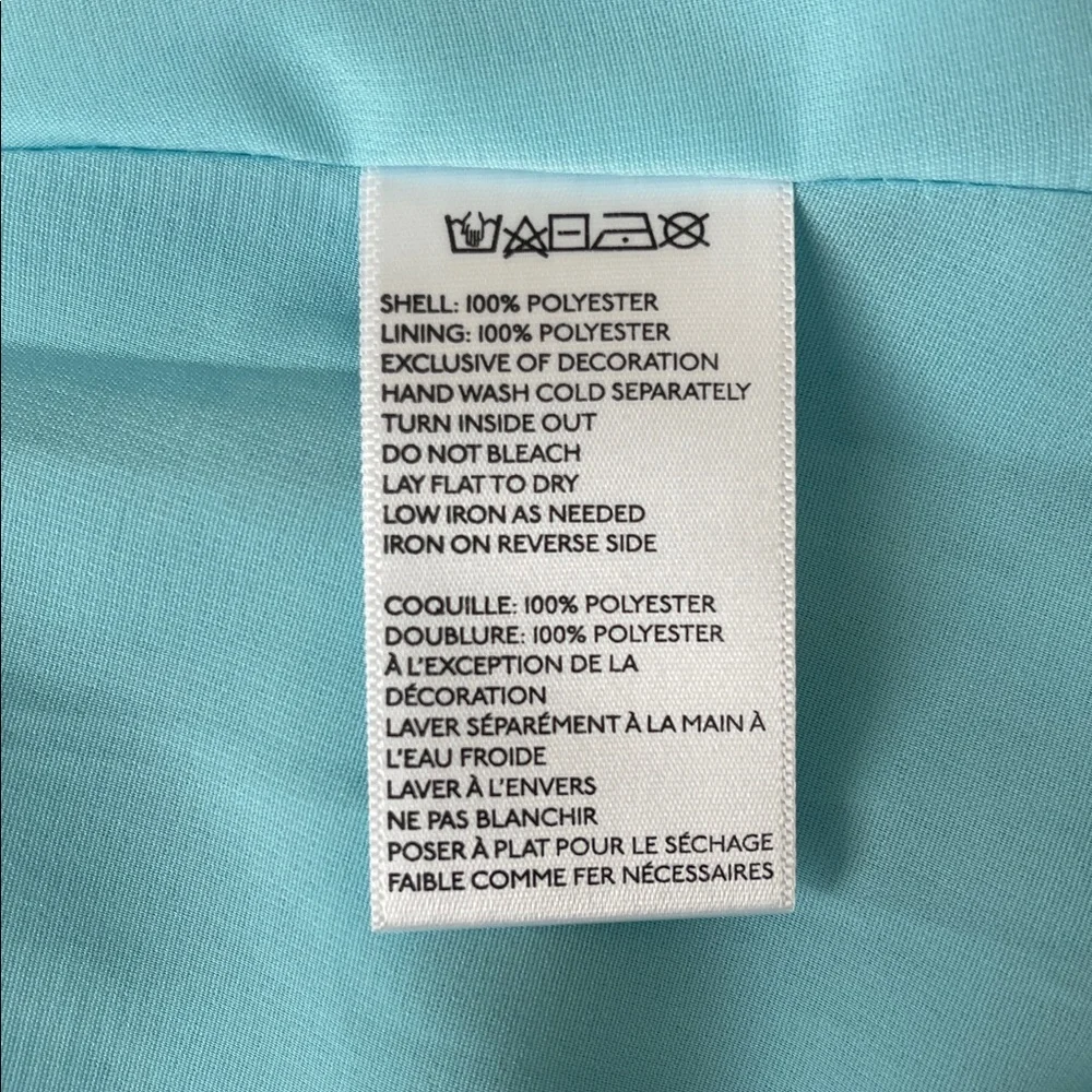 Pins and Needles Light Blue Chiffon Flowy Maxi Skirt EUC Size Small